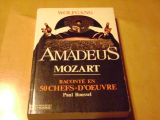   Mozart Biography Music History Masterpiece Composer French Book