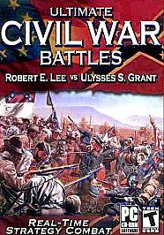 Ultimate Civil War Battles Robert E. Lee vs. Ulysses S. Grant PC Games 