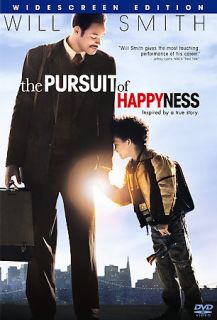 The Pursuit of Happyness (DVD, 2007, Widescreen) Will Smith Jaden 