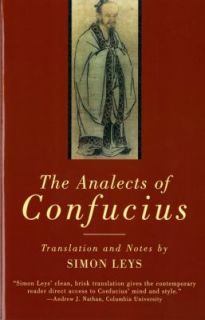 The Analects of Confucius by Simon Leys 1997, Paperback