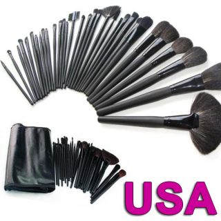 32PCS Makeup Cosmetics Brush Applicator Tool Set Eyeshadow Power DIY 