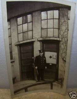 ANTIQUE POLICEMAN POLICE OFFICER PHOTO BILLY CLUB COP