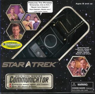 Star Trek TOS Communicator Replica SEALED EED Exclusive