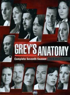 Greys Anatomy Complete Seventh Season DVD, 2011, 6 Disc Set