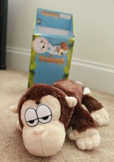   Laughing Rolling Monkey Plush Toy Stuffed Animal Funny ROFFLE Mates