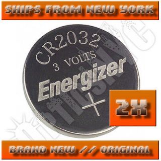 TWO Energizer Battery 2032 CR2032 Lithium 3 VOLT Battery *SHIPS FROM 