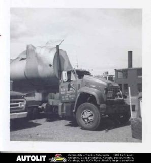 1969 GMC Tractor Trailer Truck Crash Photo