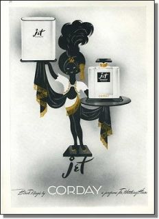 1941 Black Magic   Jet Corday Perfume   Print Ad