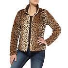 NWT Womens Ariat 10010059 Leopard Print Faux Fur Button Up Jacket