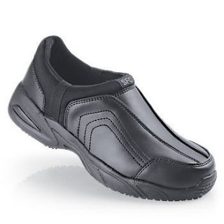 SFC Shoes for Crews Eastside Athletic Black Leather Mens 6050 14 / 48 