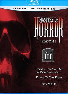 Masters of Horror Blu ray   Season 1 Volume 3 Blu ray Disc, 2007 