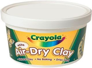 CRAYOLA Air Dry Clay   White   10 pounds