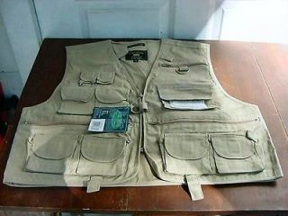 Brand New Crystal River Shorty Fly Fishing / Utility Vest Size 