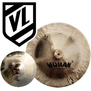 Wuhan 18 China & 10 Splash Traditional Cymbal Set NEW