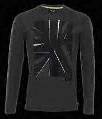 MINI Cooper Mens Grey Gray Black Jack Glam Jack Long Sleeve Shirt New 