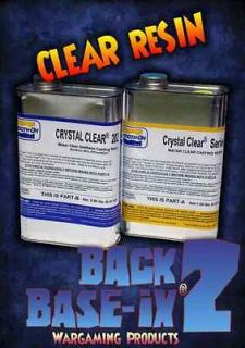 Crystal Clear 202 Urethane Casting Resin Smooth On Trial Kit 0.86kg/1 