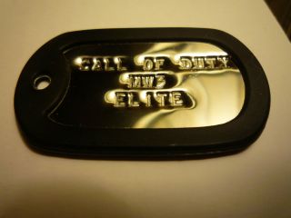   of Duty MW3 Elite Dog Tags Personalized with your GamerTag Necklace
