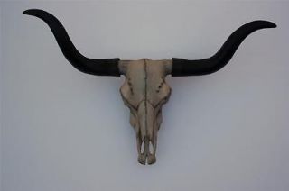 New Faux Taxidermy Steer Bull Texas Longhorn Cow Skull & Horns 28 