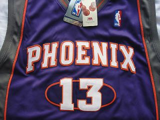 Phoenix Suns Vintage Steve Nash Reebok NBA Authentics Jersey 54 NWT 