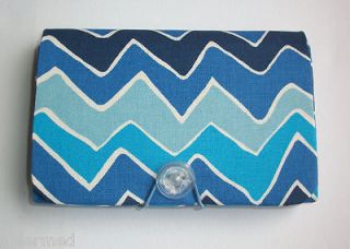 COUPON Holder / Organizer / keeper / File Twill See Saw Blue   Zig 