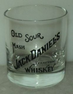OLD SOUR MASH GLASS Jack Daniels Tennessee Whiskey High Ball Old 