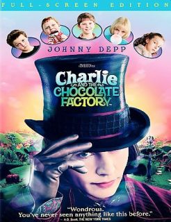 Charlie and the Chocolate Factory (DVD, 2005, Full Frame)