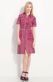 Tory Burch Ginerva Dress shirt Multicolor Dress Sz XL New