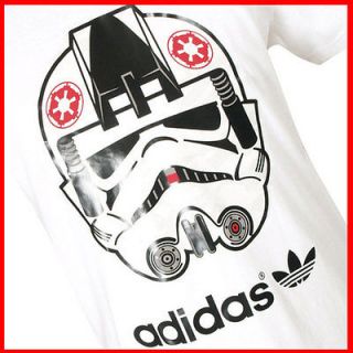 Adidas Originals Star Wars AT AT Pilot T  shirt   XL WHITE 