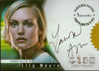 THE 4400 Laura Allen as Lily Moore Auto Autograph Inkworks A 5 