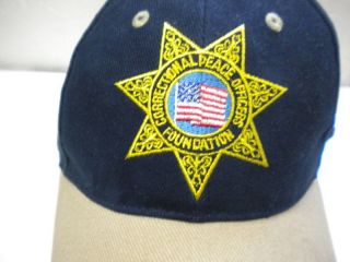CORRECTIONAL PEACE OFFICERS FOUNDATION BALL CAP   NEW