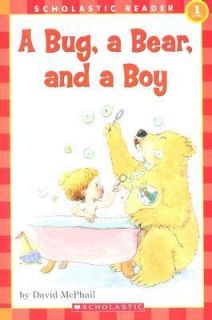   Bear, and a Boy Level 1 by David M. McPhail 1998, Paperback