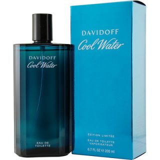 COOL WATER * Davidoff * Cologne for Men * 6.7 / 6.8 oz * BRAND NEW IN 