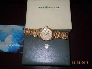 Presidential ROLEX +200 diamonds on 18K GOLD bracelet diamonds 