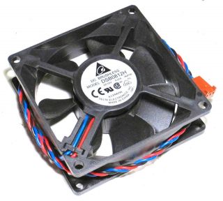 Delta DC brushless CPU case cooling fan DSB0812H DC 12V 0.21A 3 wire 3 