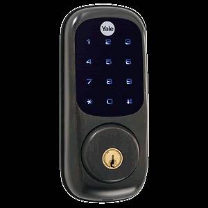   New Yale D220ZW0BP Z WaveTouchscreen Deadbolt Oil Rubbed Bronze Lock