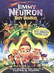 Jimmy Neutron Boy Genius DVD, 2002, Sensormatic