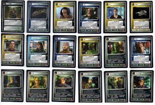 Star Trek CCG The Borg Rare Cards Part 2/3