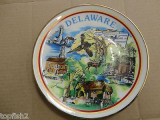 Delaware Collectors Plate, Reutter Porzellan, West Germany (Used)