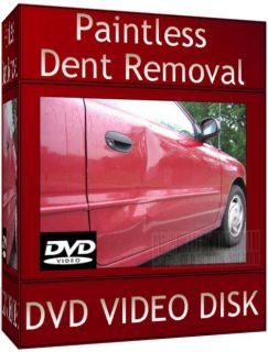 Learn Car Paintless Dent Removal DVD Step By Step Guide