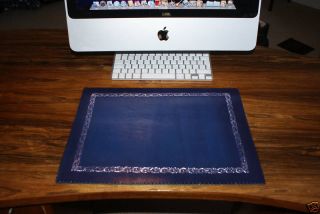 Luxury Hand Made Leather Desk Pad / Mat   Style No.4
