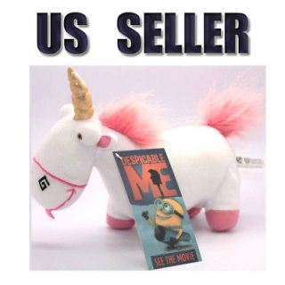 Despicable Me UNICORN Horse fluffy plush toy 10 Animal Doll from US 