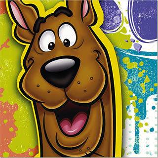 Scooby Doo Birthday Party Beverage/Dessert Napkins 16 ct