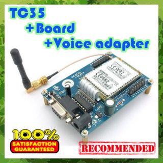 GSM SIEMENS TC35 SMS Module Board RS232 UART Serial Arduino + Voice 
