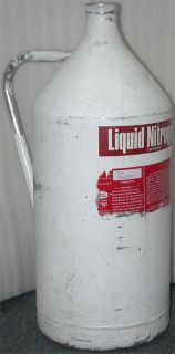 Union Carbide Cryogenics Products Liquid Nitrogen Tank UC 4, 4 liters 