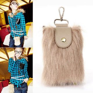 Fur Small satchel handbag phone Diagonal package For iphone 3G 3GS 4 
