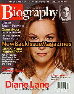 Biography 9/03,Diane Lane,J.K. Rowling,Michae​l Douglas,