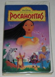 Pocahontas Walt Disney Masterpiece Collection Home Video Tape VHS 