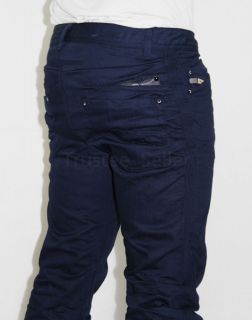 NWT DIESEL Mens Darron 8QU Midnight Blue Stylish Slim Fit Jeans 