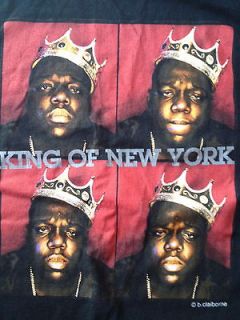 KEEP DIGGIN NOTORIOUS B.I.G. KING OF NEW YORK 2XL BLACK T SHIRT NEW W 
