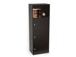 Convenience Concepts XTRA Storage Three (3) Door Cabinet   Black